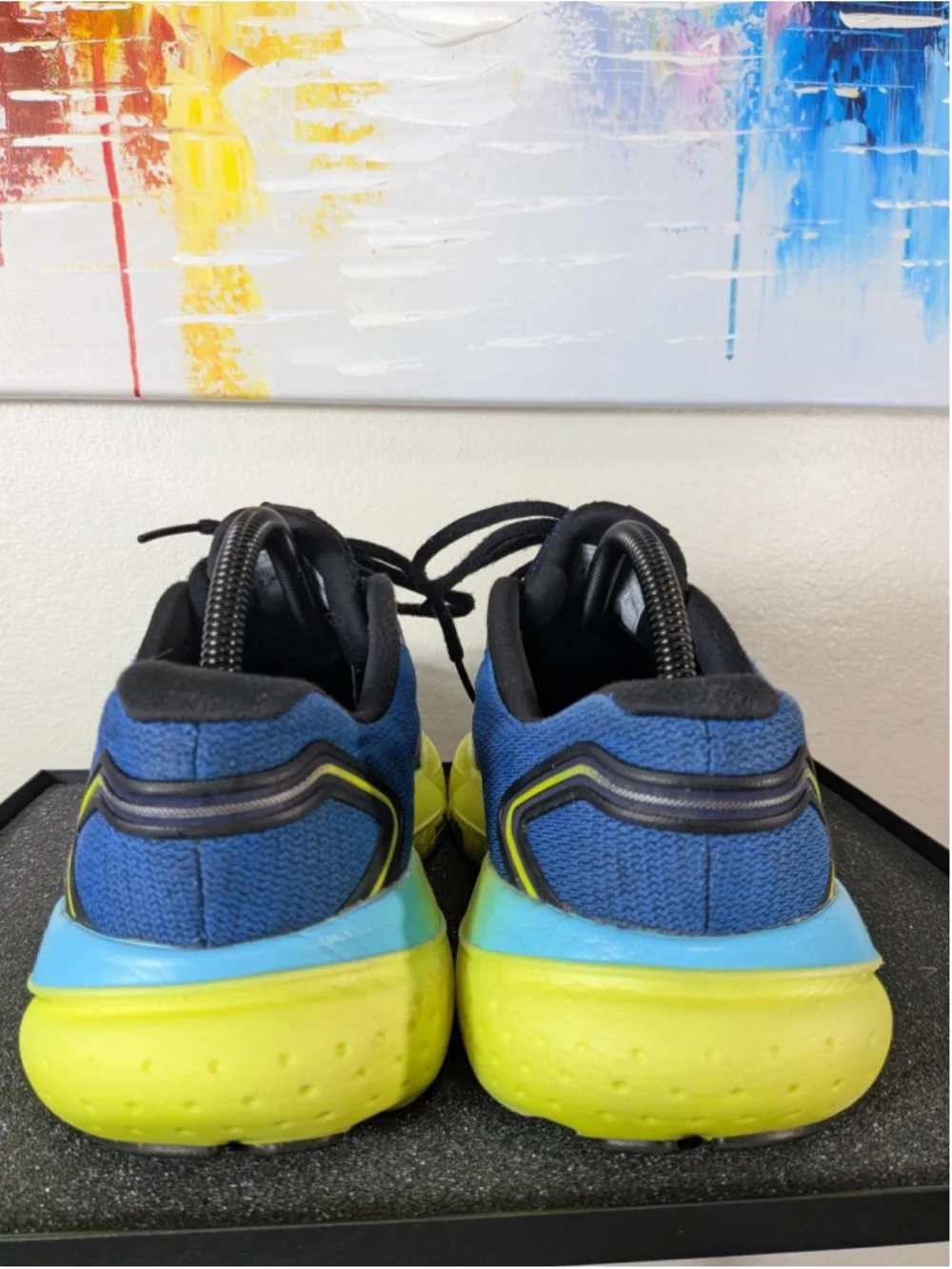 Brooks Glycerin 21 Shoes Mens Size 9 Blue Running Sneakers 1104191D429